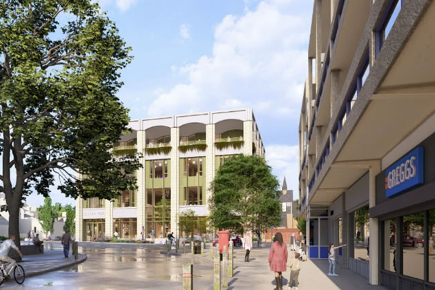 CGI of the plans for the Alton Estate, Roehampton. Picture: HTA Design/Wandsworth Council