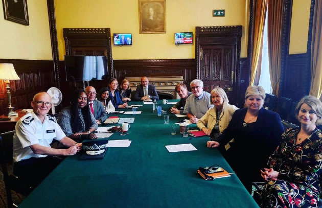 Fleur attends Parliamentary meeting with new Police Commissioner Mark Rowley