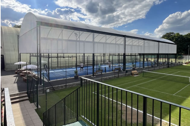 An example of the modular canopy design proposed at the site from planning documents